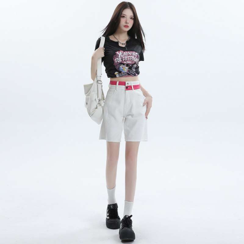 Women's All-match Casual Straight-leg Wide-leg Jeans