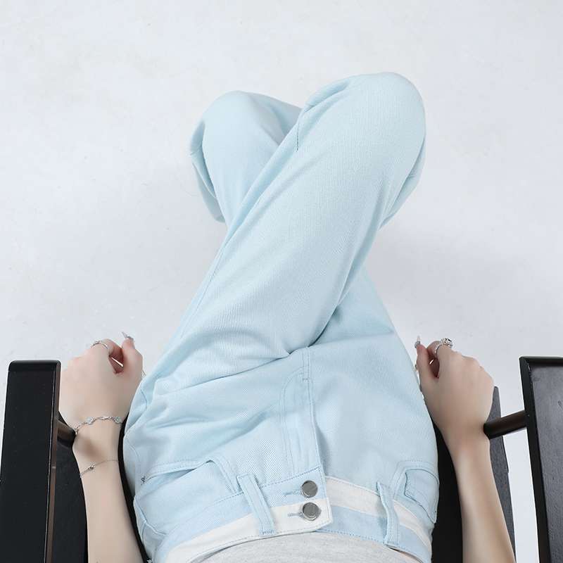 Women's All-match Casual Straight-leg Wide-leg Jeans